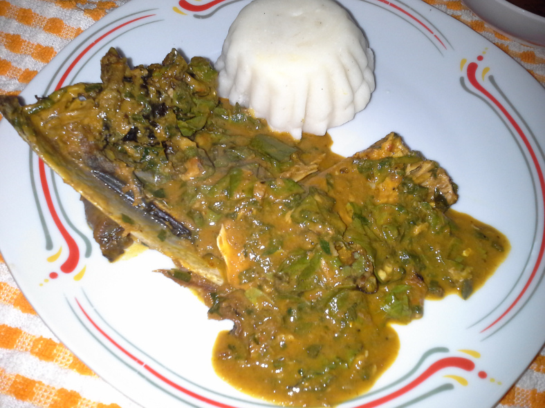 Oha Soup and Pondo-cocoyam