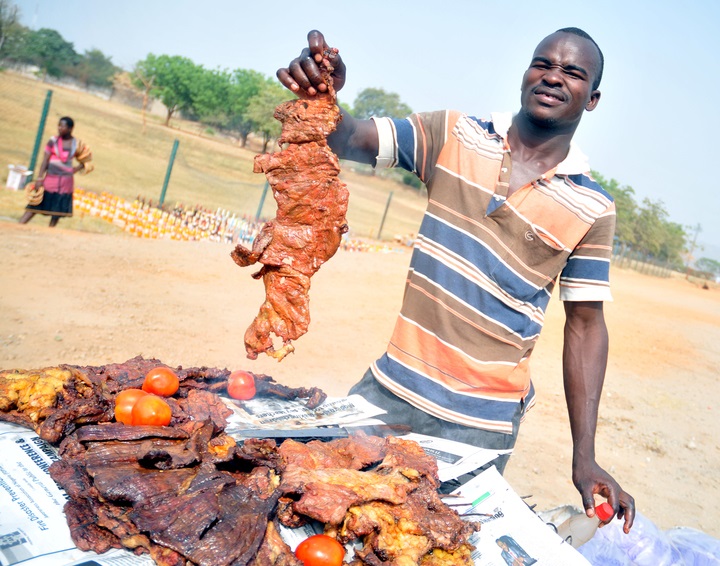 Suya Meat ( barbecued meat)