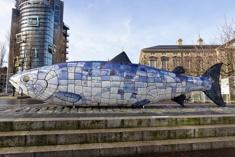 Belfat Fish Sculpture
