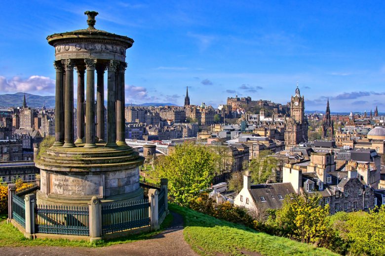 Classic Edinburgh view