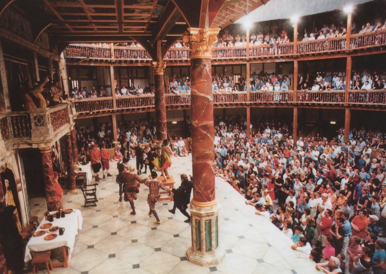 elizabeth globe theatre(source:englishare)