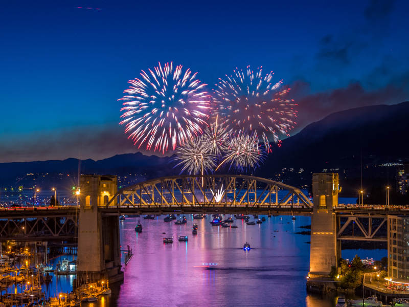 honda celebration of light fireworks vancouver best time to visit Canada