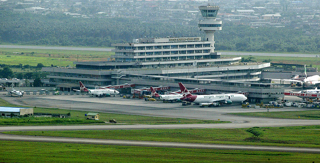 Murtala Mohammed International Airport, (LOS) Lagos. 