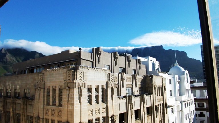 Table Mountain Cloud Formation From My Window