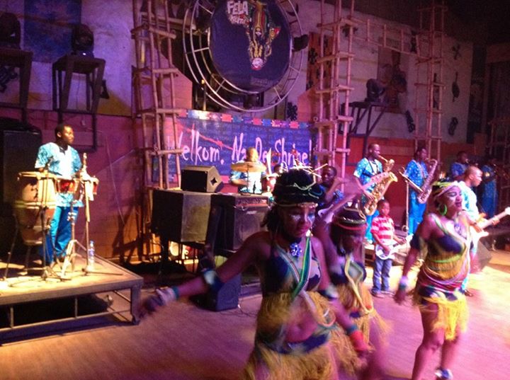 Cultural Display at New Afrika Shrine