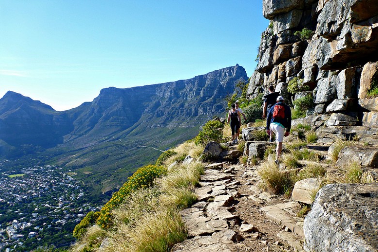 Climbing the Table Mountain