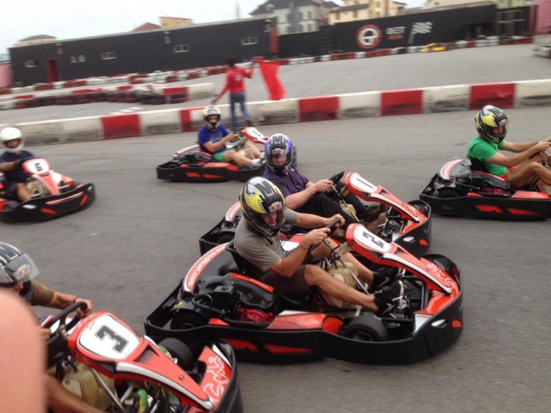 Go Karting at GET Arena