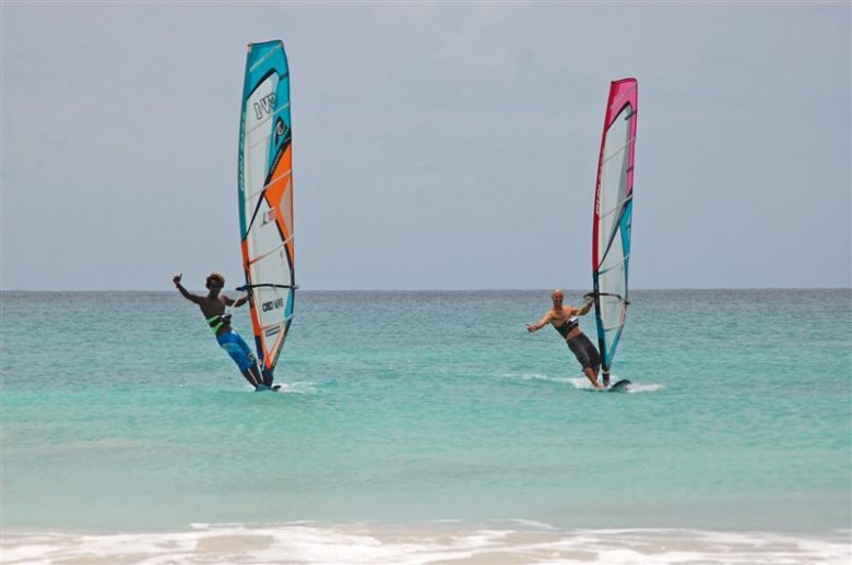 Windsurfing in Cape Verde