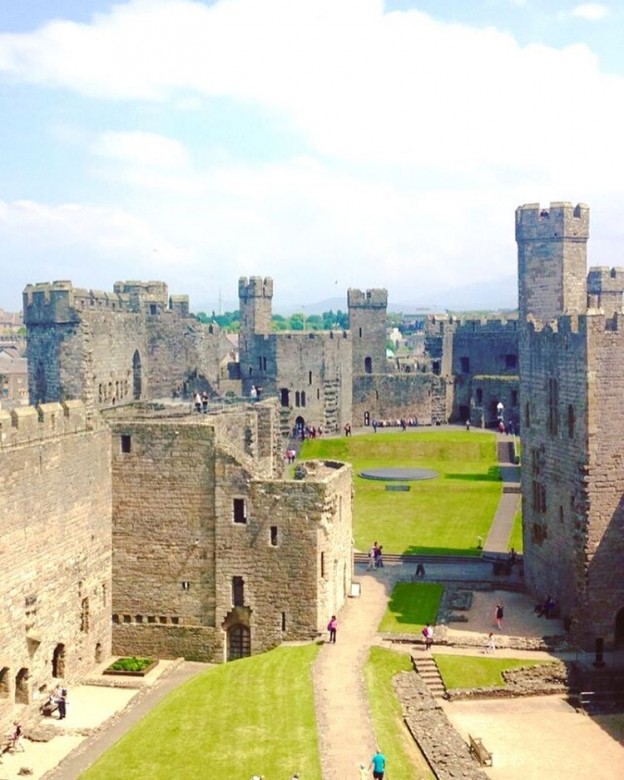 Caernarfon Castle, Gwynedd (Source: Instagram, itsstiggy)