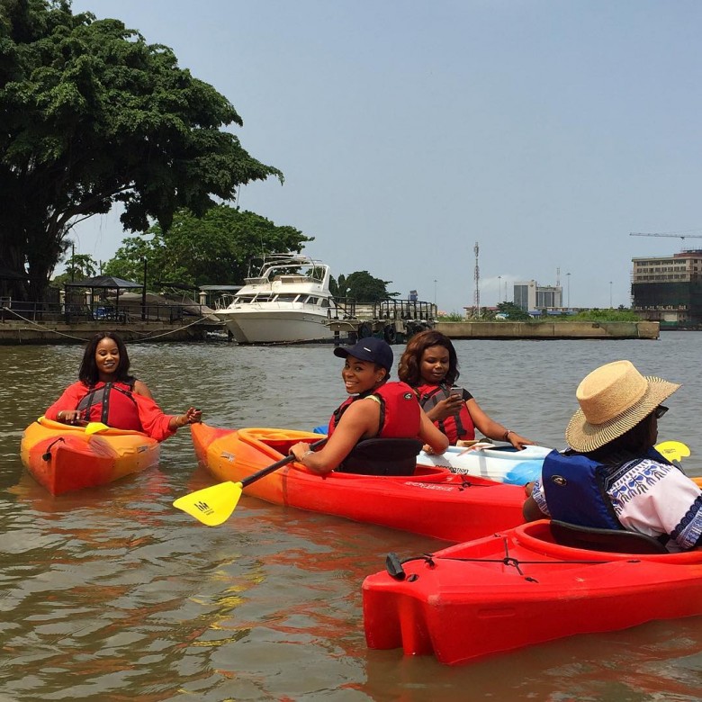 Kayaking on Cowrie Creek-Travelstart