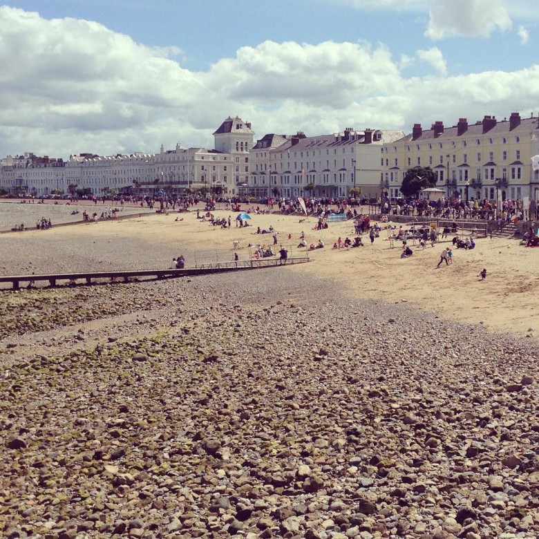 Beautiful beach resort, Llandudno (Source: Instagram, chibitibi)