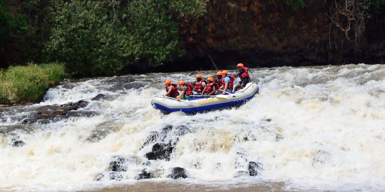white water rafting in magical kenya