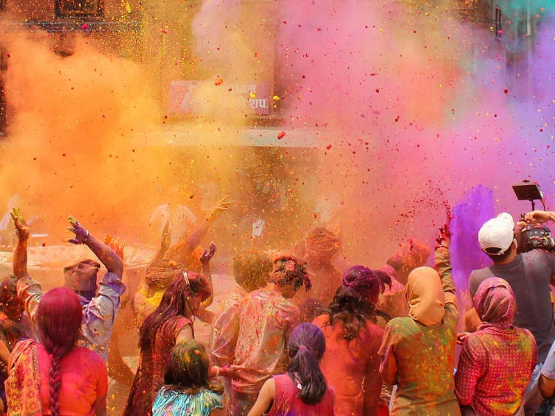 holi festival in India