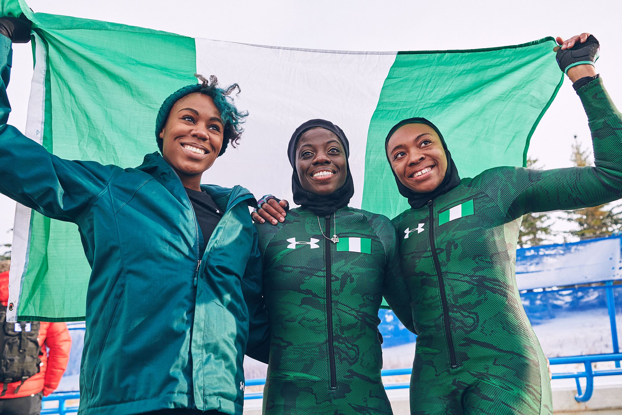 Nigerian Bobsled & Skeleton team -1