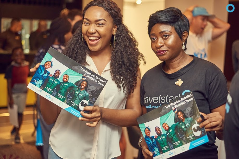 arrival of guest-travelstart-nigerian bobsled girls