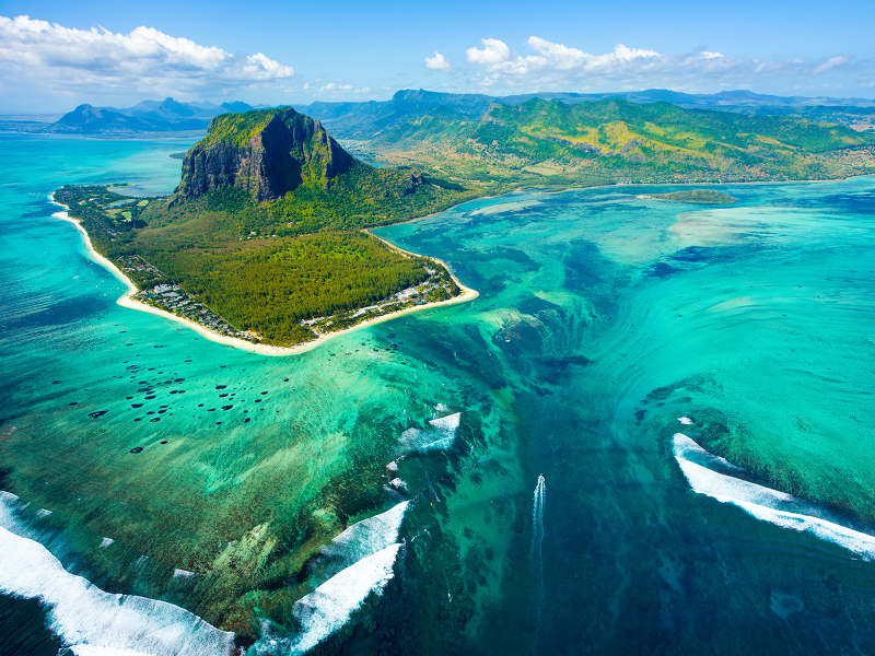 mauritius visa on arrival aerial