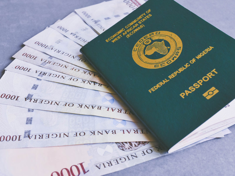 mauritius visa on arrival passport naira