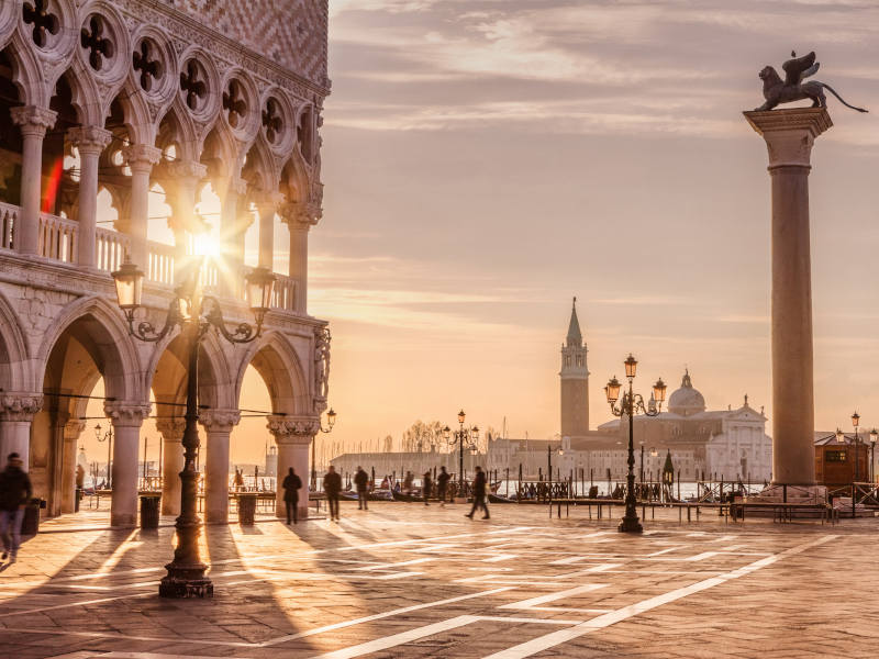 St Marks Square Venice Italy Visa