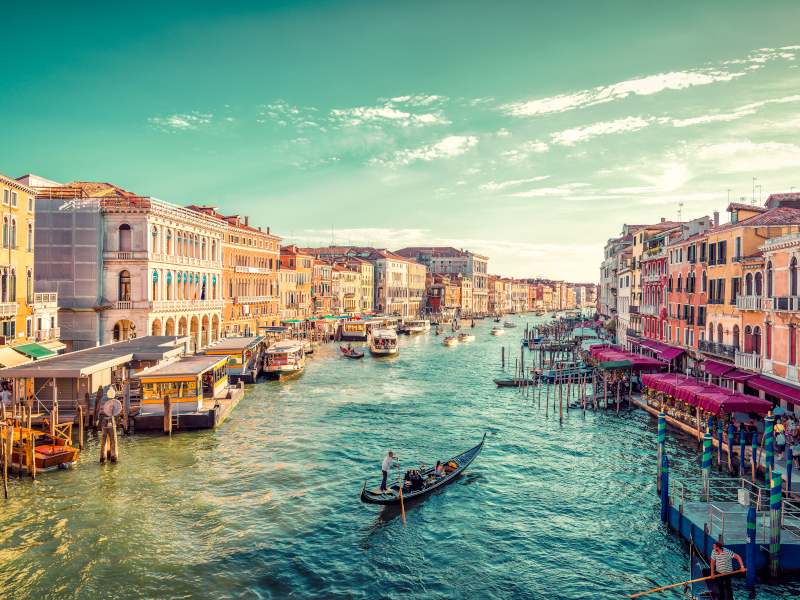 Venice Grand Canal Italy Visa