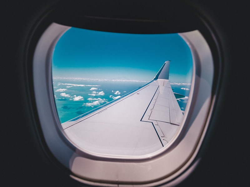 Aeroplane window seat