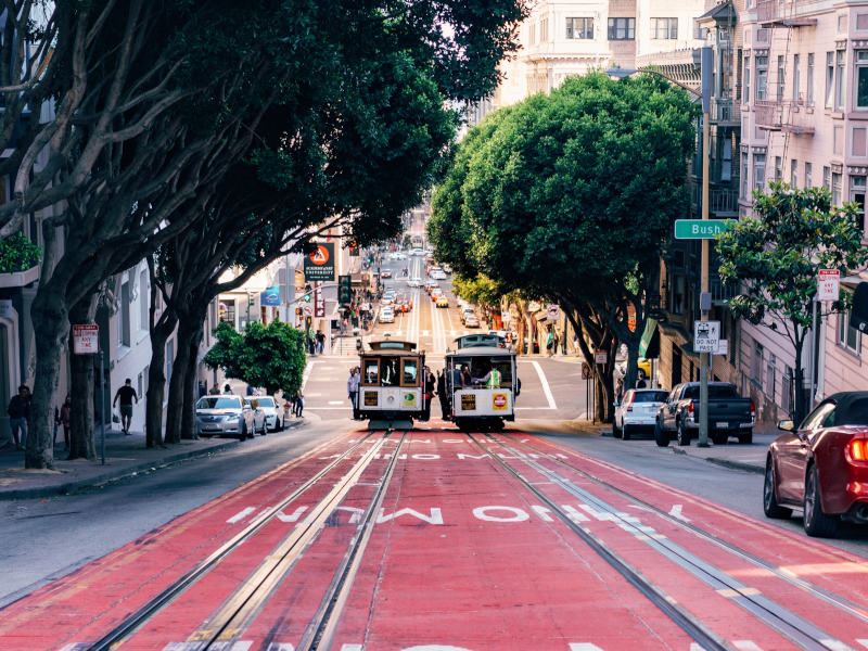 Cable cars, the best thing to do in San Francisco