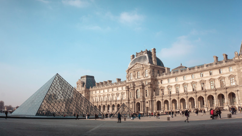 The Louvre in Paris