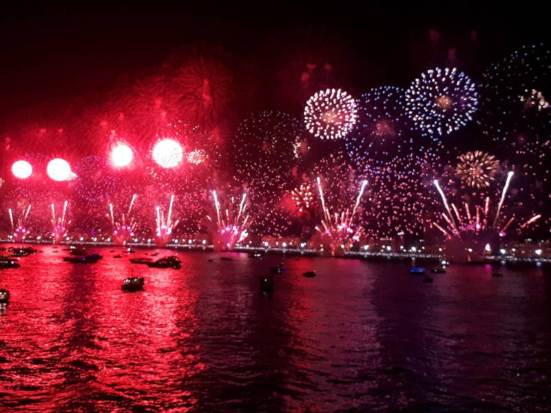 Copacabana Beach Reveillon - New Year celebrations around the world