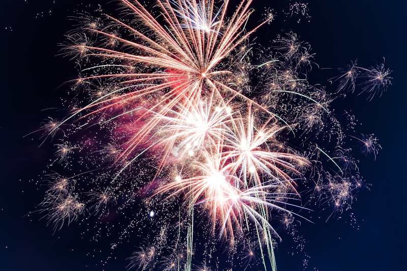 Rotterdam fireworks - New Year celebrations around the world