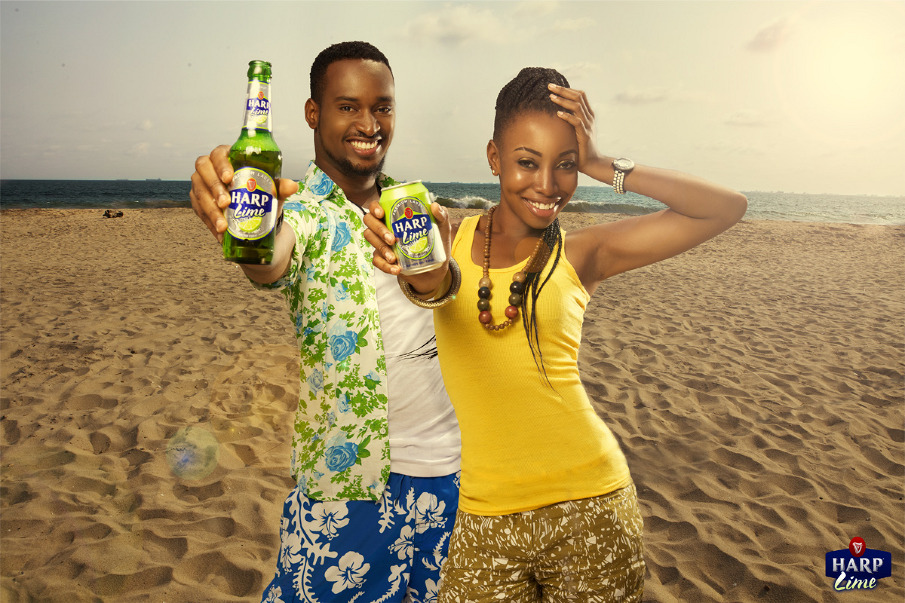 Harp Lime Nigeria Beer