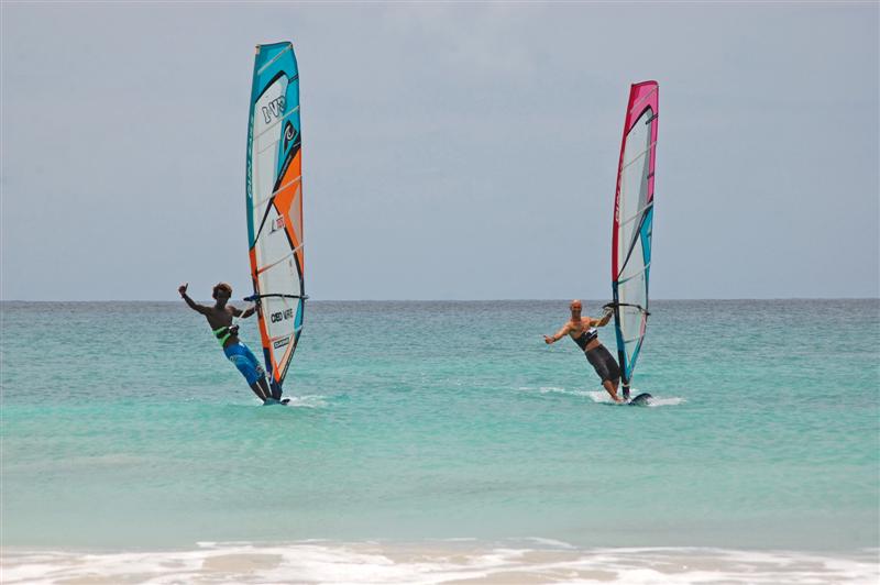 Windsurfing in Cape Verde