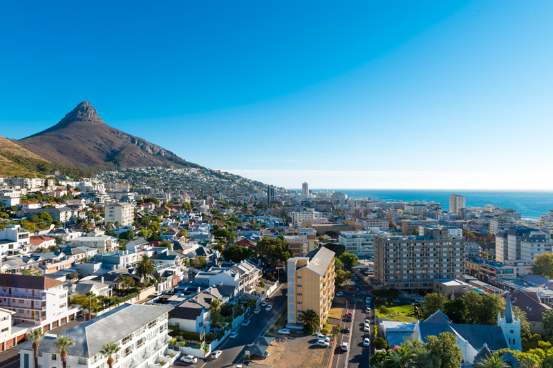 places to visit in Cape Town - arial view